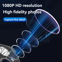 Head-Mounted Sports Camera HD PTZ Anti-Shake Camera Short Video Cycling Outdoor Video Recorder Vlog Recorder 2