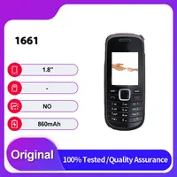 Unlocked Original 1661 Single Sim 2G GSM 900/1800 Bluetooth Mobile Phone Russian Arabic  Keyboard Made in Finland