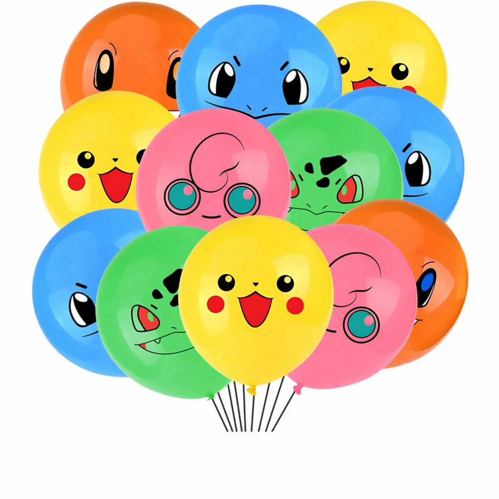Pokemon Pikachu Latex Balloons – Party Decorations (1/2/3 Pack) 6