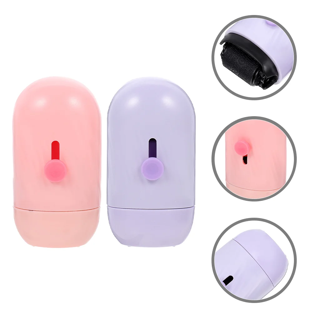 

2 Pcs Unboxing Corrector Postage Stamps Security Unpack Confidentiality Seal Abs Multi-function Office Privacy Stamper