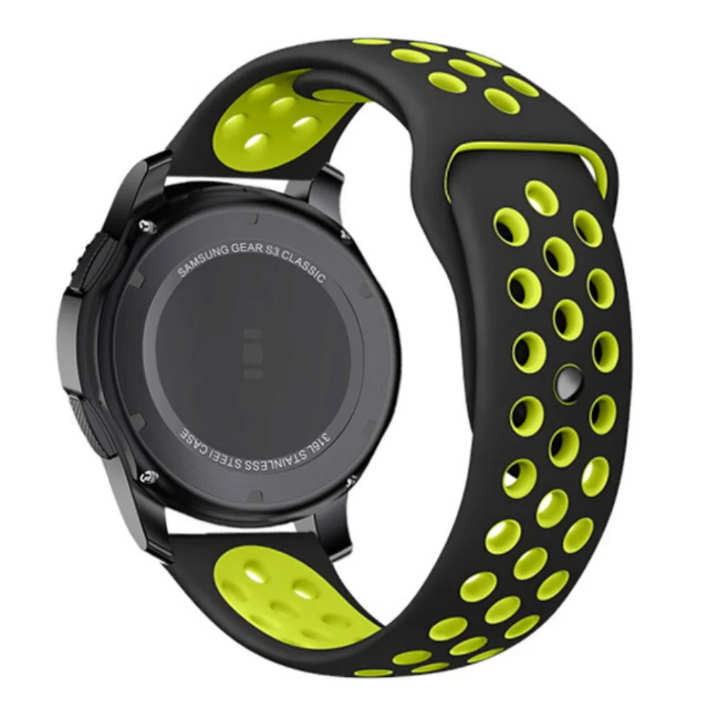Sport Silicone Strap, 20mm/22mm,