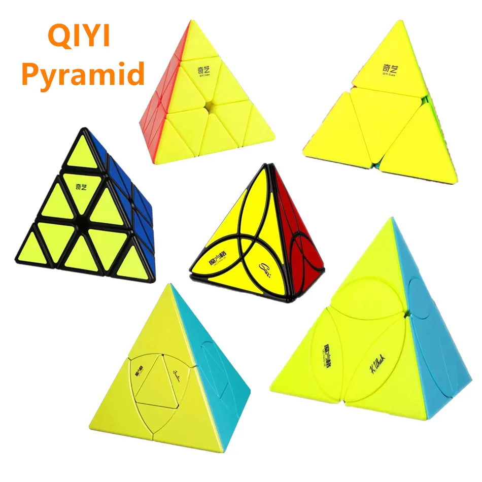 Pyramid Magic Speed Cube Puzzle Toy