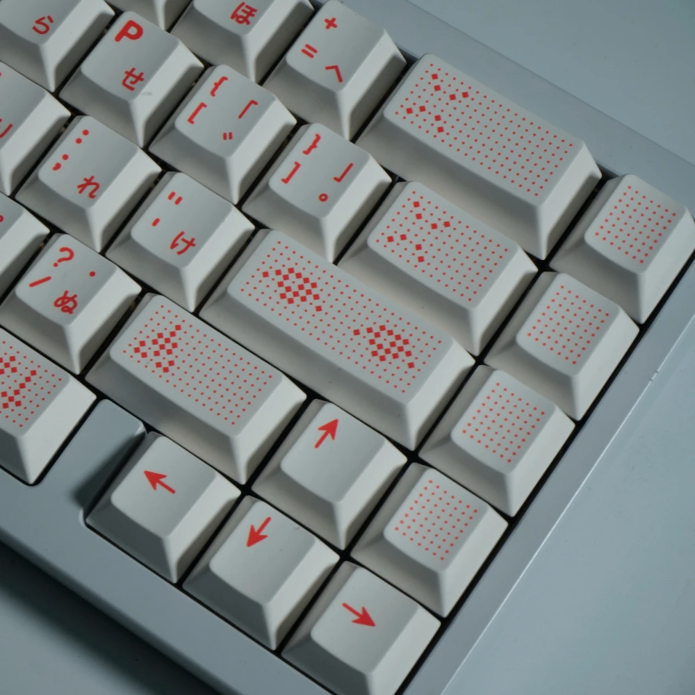 Echome-ai Tema Keycap Grupo Pbt Custom Japonês Keyboard Cap Cherry Perfil Key Cap para Teclado Mecânico Rainy75 Acessórios - Imagem 3