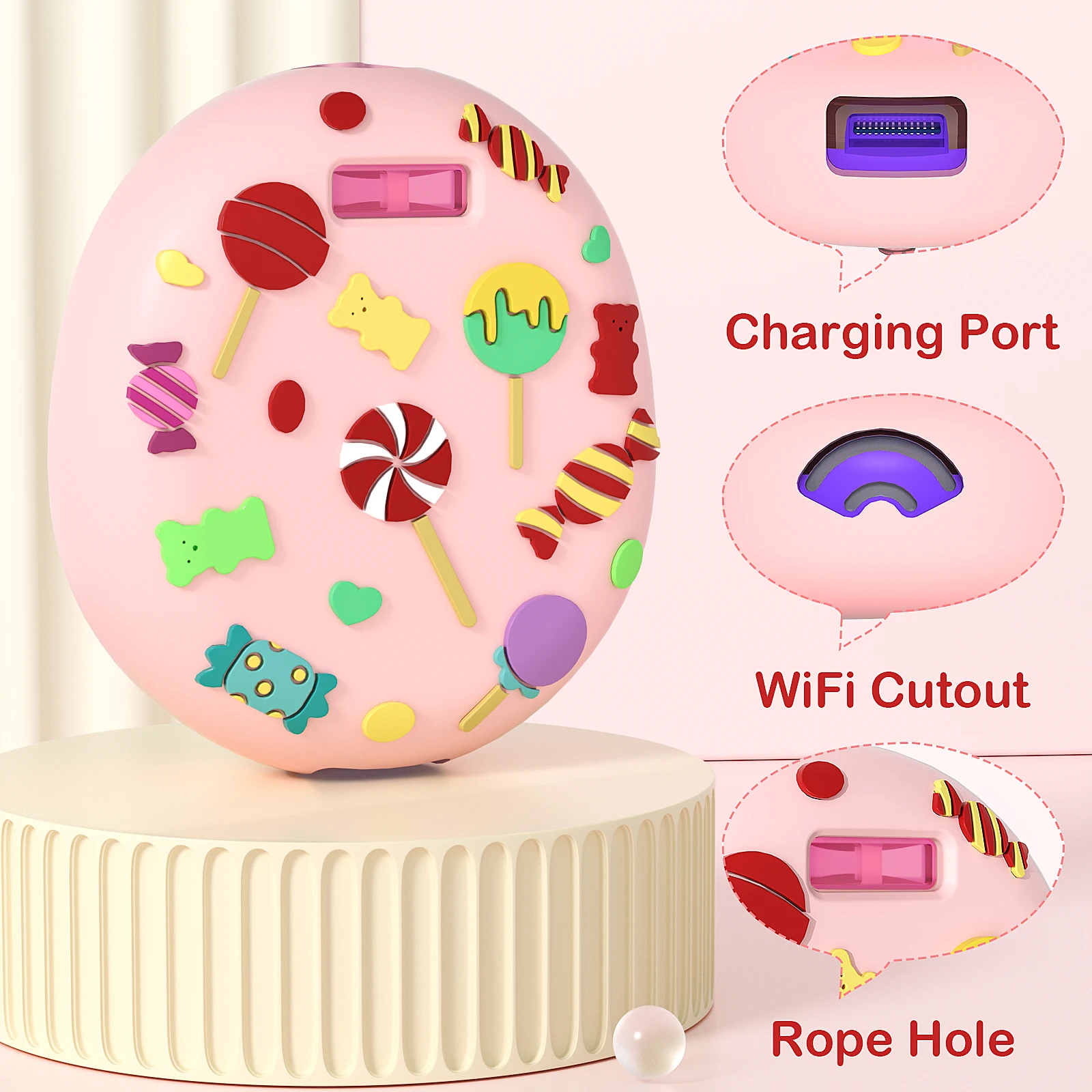 

For Tamagotchi Uni (2023) Virtual Pet Machine Silicone Case Cover Anti-scratch Protective Skin Shell Protector Game Accessories