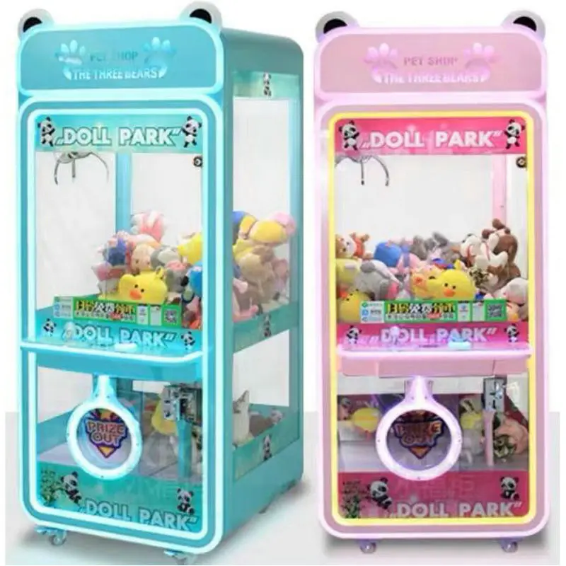 

High Quality Sweat baby Catcher Crane Machine Mini Plush Toy Selling Doll Claw Machine Coin Operated Arcade