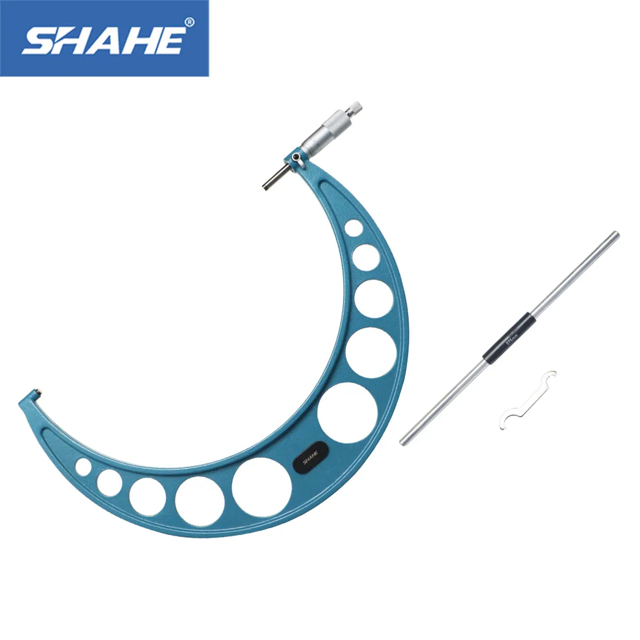 

SHAHE 275-300mm High Quality Outside Metric Micrometer 0.01mm Resolution Premium Precision Machinist Tools