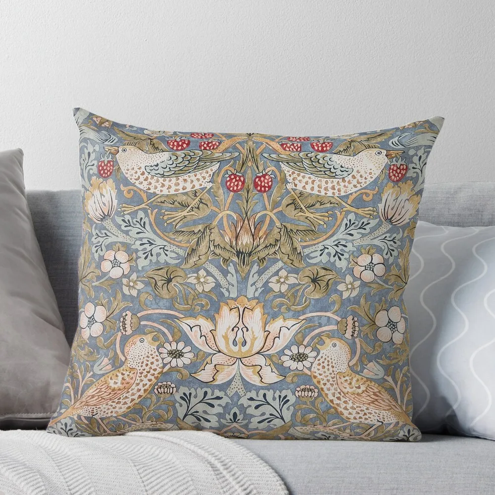 

The Strawberry Thief Throw Pillow Pillowcases For Pillows Christmas Pillowcase