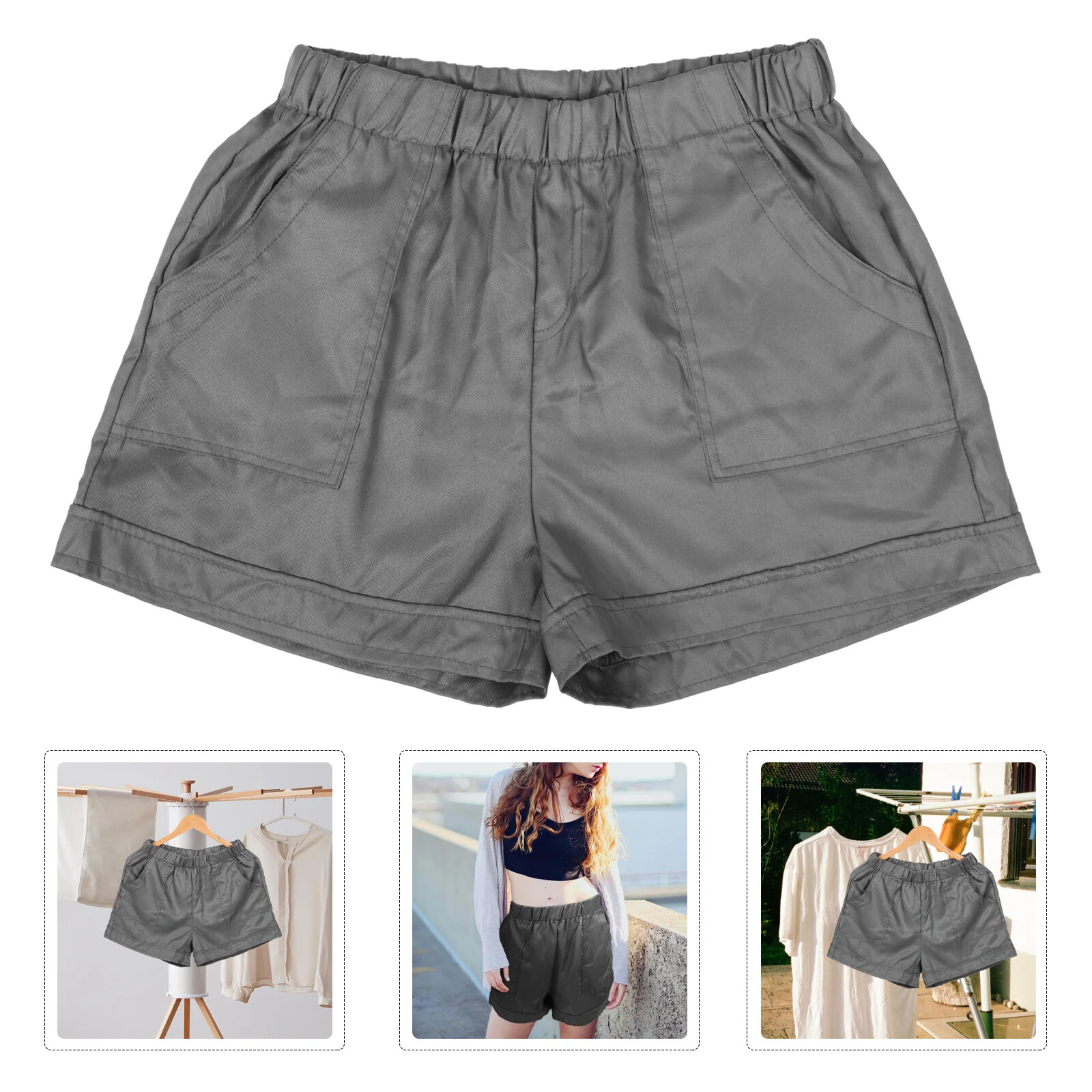 

Womans Athletic Shorts Women's Lounge Casual for European Version Comfortable Pants Elastic Waist