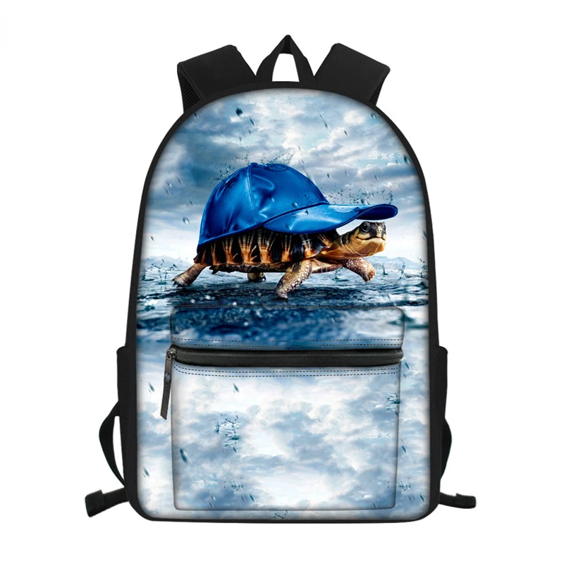 

HOMDOW Laptop Backpack School Bags for Teenage Boys Girls Children Book Bag Turtle Tortoise Girl Backpack cartable enfant