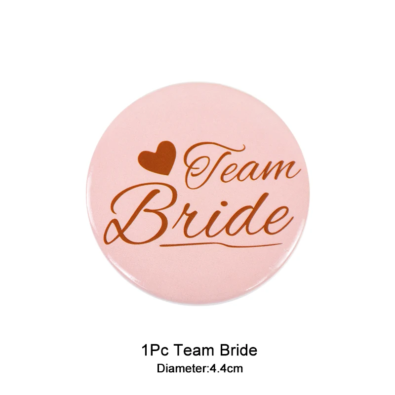 Bride to Be & Team Bride Badges - Perfect for Bridal Showers, Bachelorette Parties, and Hen Night Celebrations