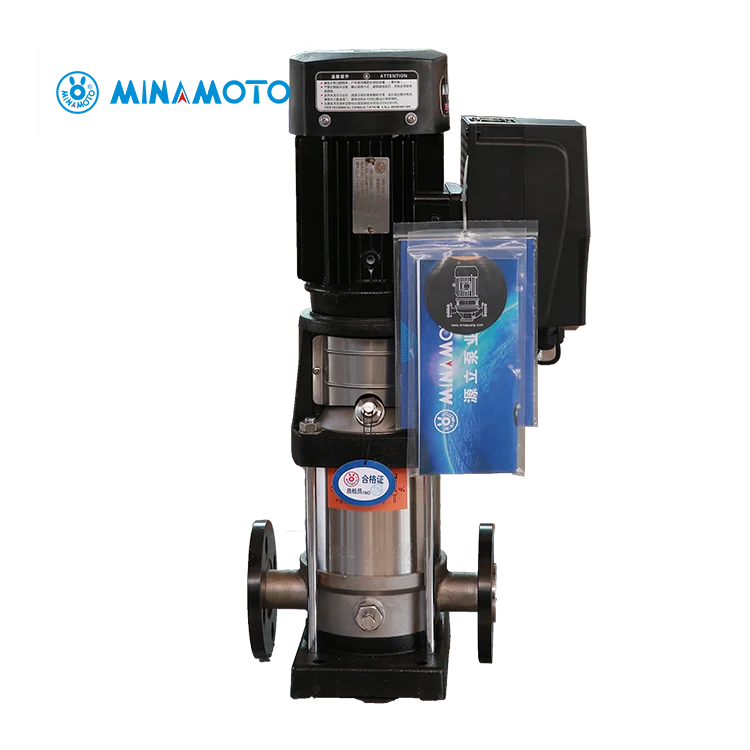 

Energy Saving Stainless Steel Minamoto Vertical Multistage Centrifugal Pump Euro Standard Booster Pump
