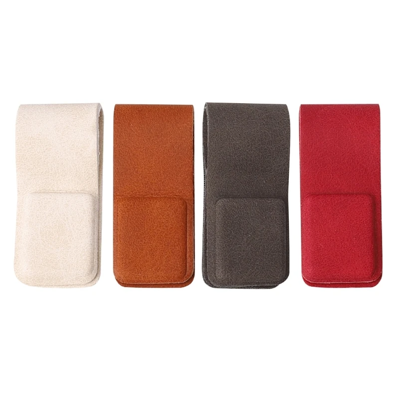 

Earphone Cable Clip Leather Wire Flexible Winder Management for Headphones Wire USB Cable Clip