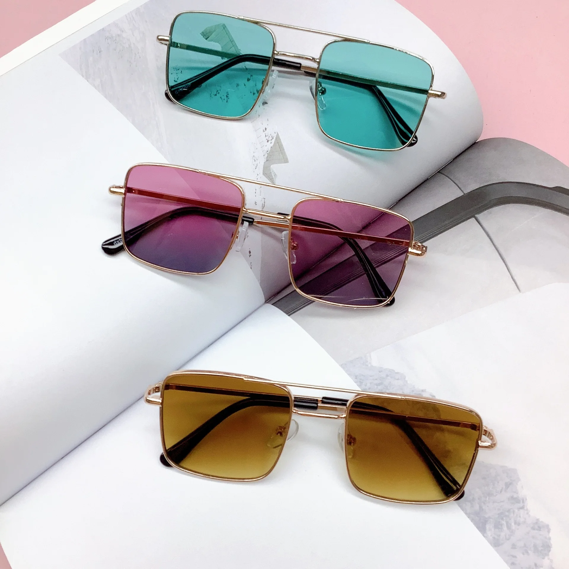 New Metal Baby Sunglasses Children's Glasses Trend