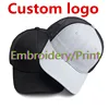 Logo Mesh trucker caps for adult Men solid patchwork Richardson 112 baseball cap Women Custom Sports hats Snapback caps gorros 2