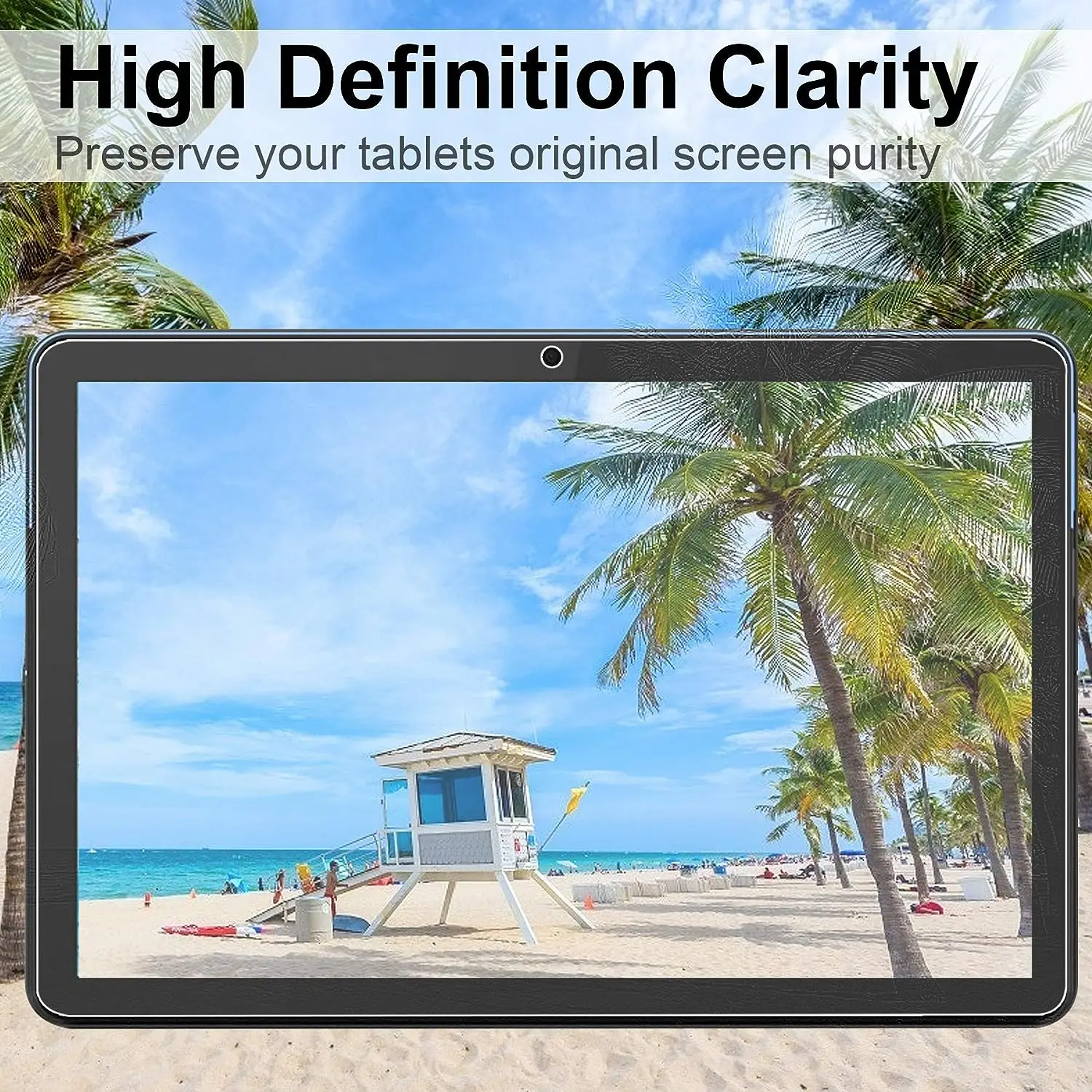 Premium 9H Tempered Glass Screen Protector - Bubble-Free Ultra Clear Protective Film