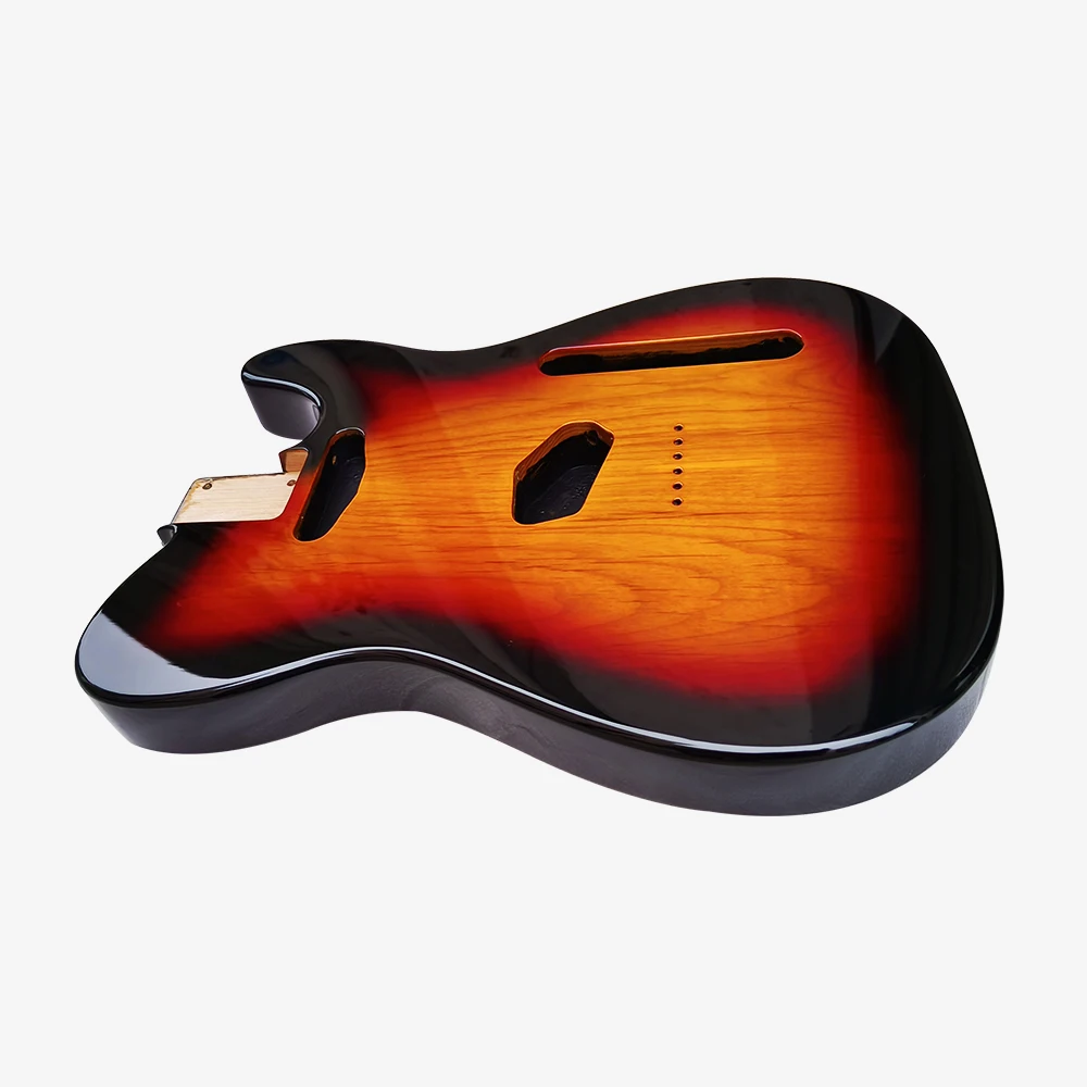 Alder TL Guitar Body Glossy Sunset Finish Telecaster Style Electric Guitar Replacement Building Kit DIY Part guitar body kit
