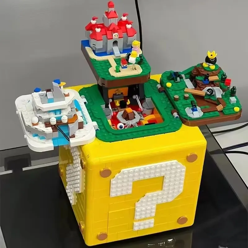 Zestaw klocków pytajnik mario za $44.17 / ~165zł