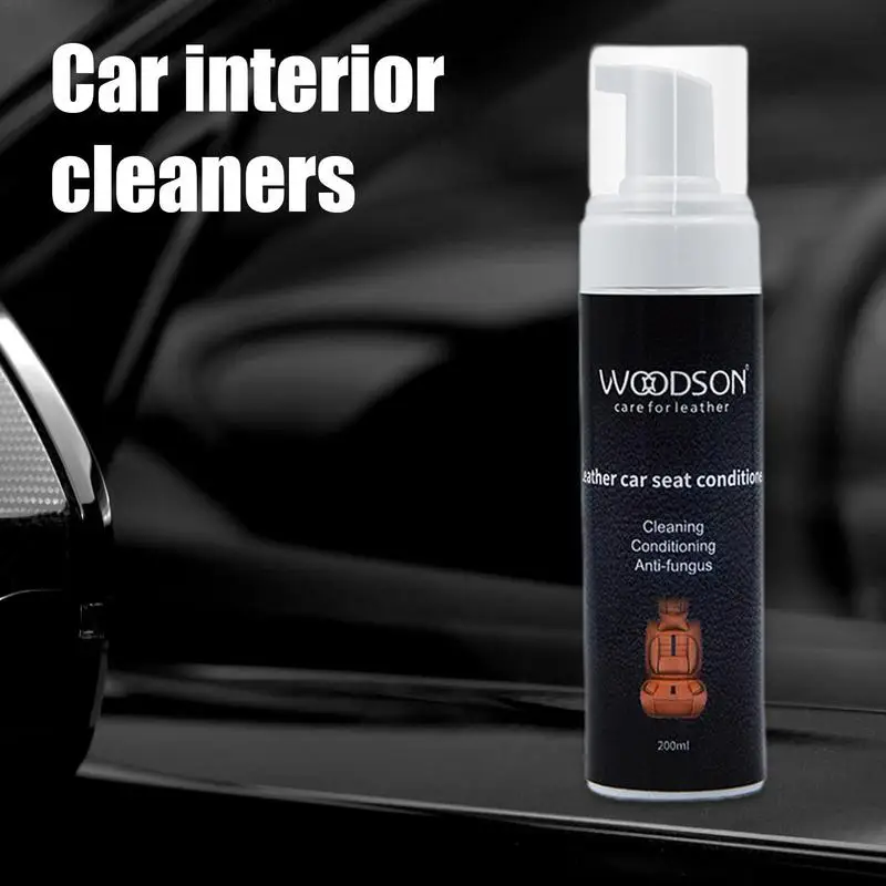 Car Foam Cleaner Automobile Foam Cleaning Agent Spray Highly Effective Quick Action Leather Seat Cover Cleaner For Car SUV