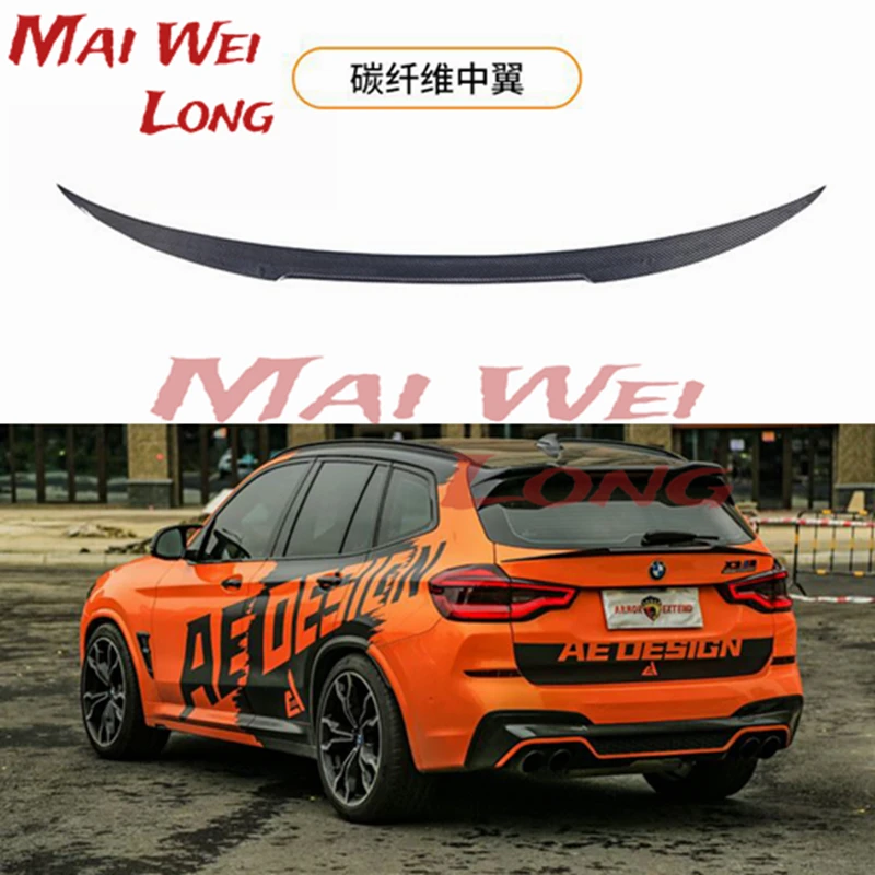 

and FRP black color rear spoiler tail wing trunk cover car styling