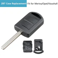 2 ปุ่มกุญแจรถรีโมทคอนโทรลเปลี่ยนที่อยู่อาศัยสําหรับ OPEL AGILA MERIVA CORSA_C COMBO ASTRA รถ Key SHELL 2