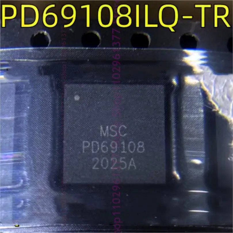 

10pcs New PD69108ILQ-TR PD69108 QFN48 Ethernet power supply controller chip