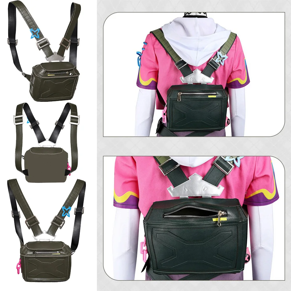 

Game Backpack Gifts Clove Cosplay Valorant School Shoulder Bag 24CM Bags Adult Men Women Crossbody Bags Unisex Messenger Bag