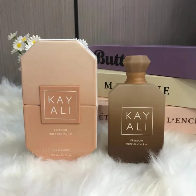 Parfum KAYALI 100 ml, longue tenue, élégant, frais, floral fruité, collection de parfums naturels de luxe, Freedom Musk Santal 34 1