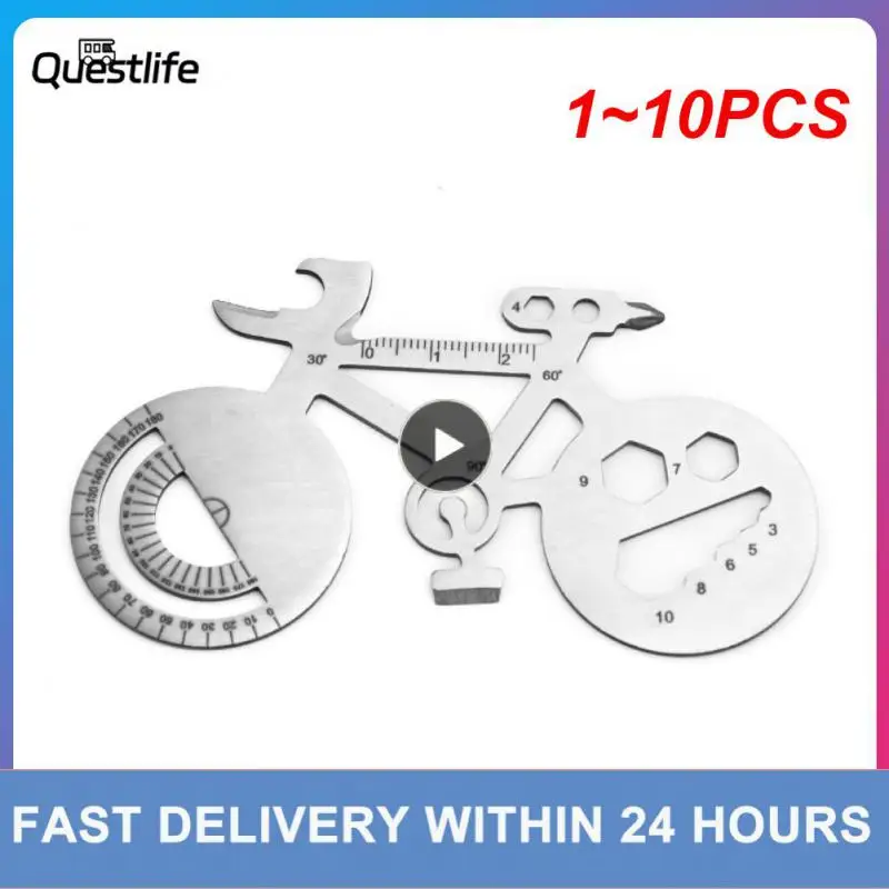 

1-10 шт., универсальный переносной инструмент для ремонта велосипедов