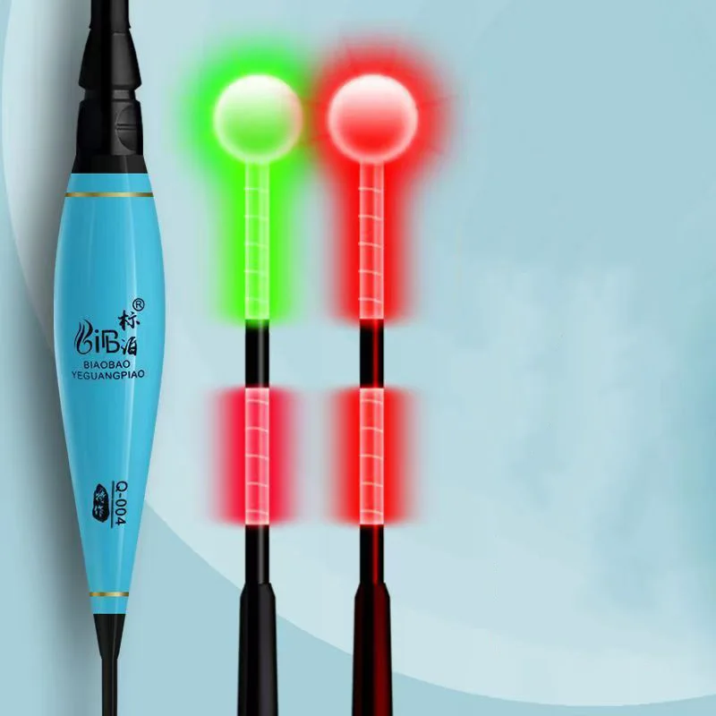 2ps Smart Super rough tail 1.85G-8.48G Fishing Float LED Night Fishing Float Color Changing Bite Indication Accessories fishing float fishing floats fishing bobber fishing buoy