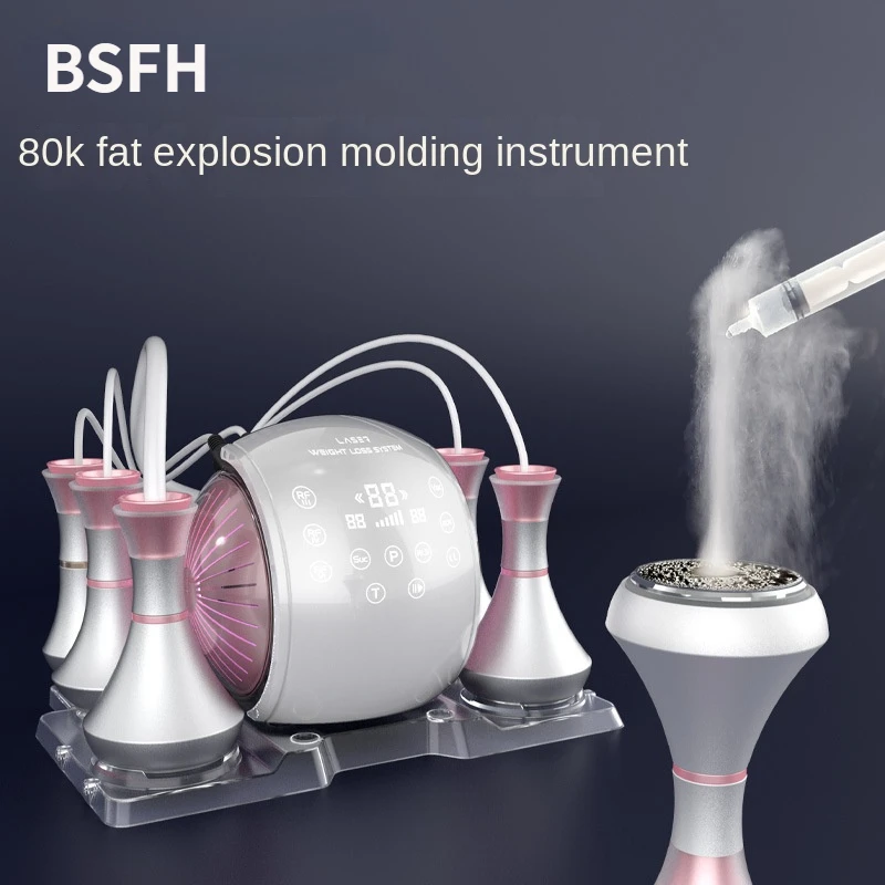 

80K Weight Loss Radio Frequency Ultrasonic Shaping Beauty Instrument for Wrinkle Removal, Skin Rejuvenation Scraping,Weight Loss