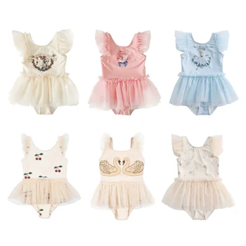 Toddlers Girls Princess Swimsuit 1