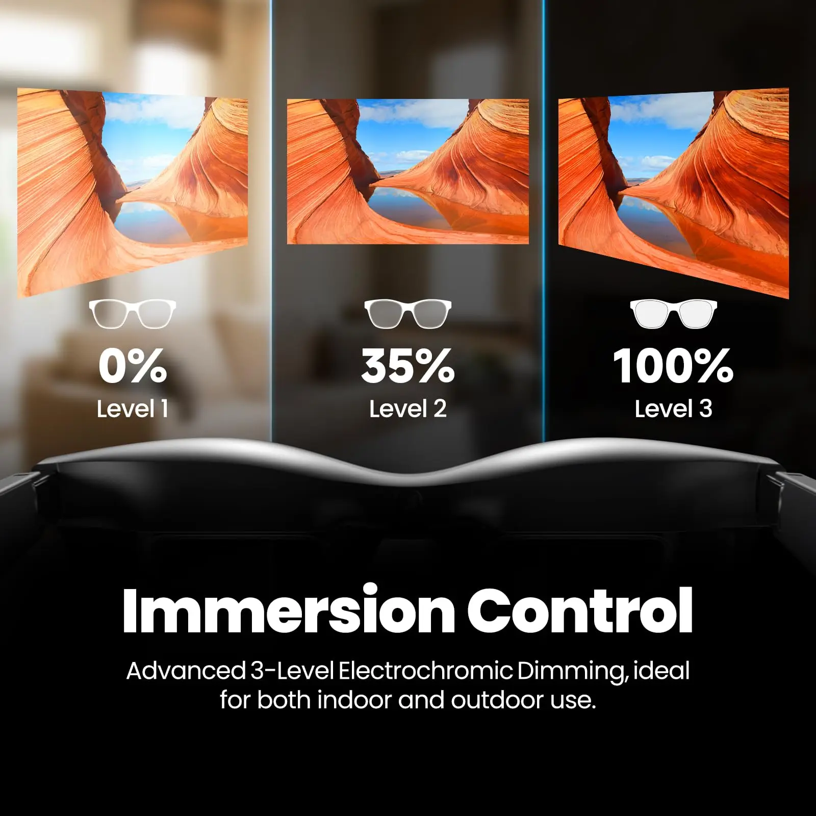 XREAL Air 2 Pro Nreal Air2 Pro Smart AR Glasses HD 130" Space Giant Screen Private Cinema Portable 1080p View