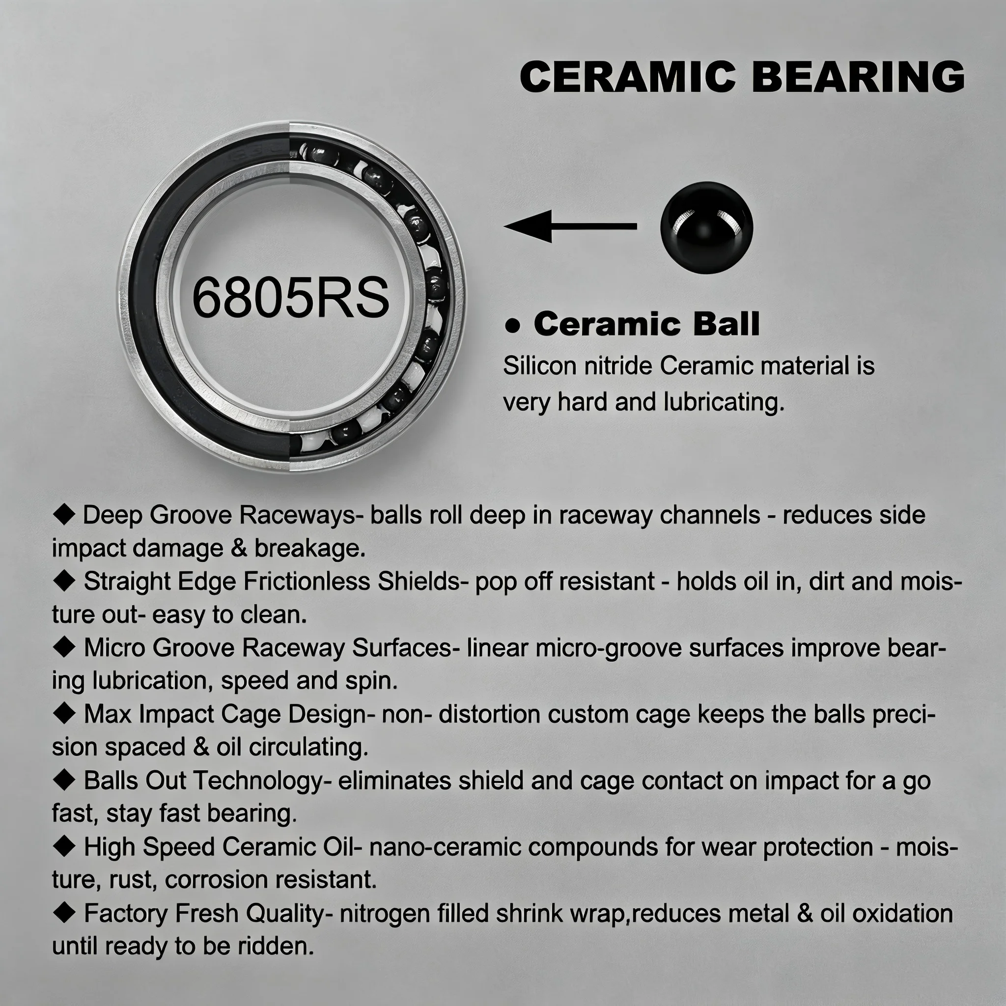WALGUN PF4124 프레스핏 바텀 브래킷 세라믹 베어링 86.5-92mm 22mm/24mm 스핀들 로드 MTB 자전거 크랭크셋 교체품