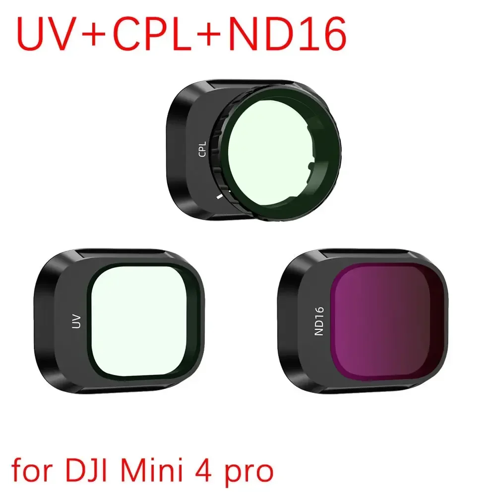 Lens Filters ND Filters Set For Dji MINI 4 PRO Filter Professionele Lens CPL ND8 ND16 ND32 ND64 Filters Set Camera Lens mini 4 accessoires
