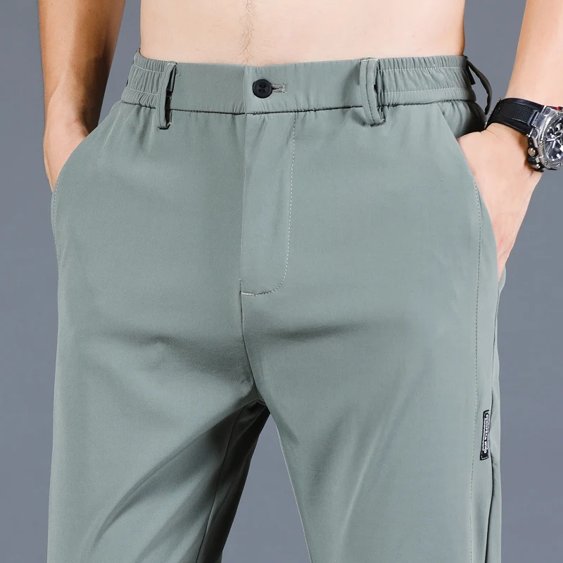 2023 Spring and Autumn Men's Golf Pants High Quality Elasticity Fashion Casual Breathable Trousers 4
