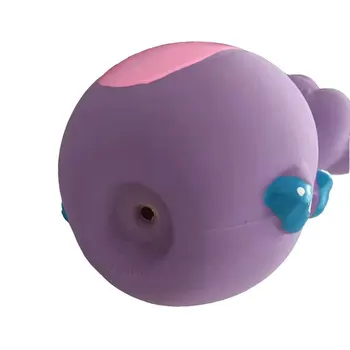 Dogs Durable Chew Toy Cartoon Sound-Producing Toy Indestructible Aggressive Chewing Toy Squeaky Football Toy Training Dental Toy 6