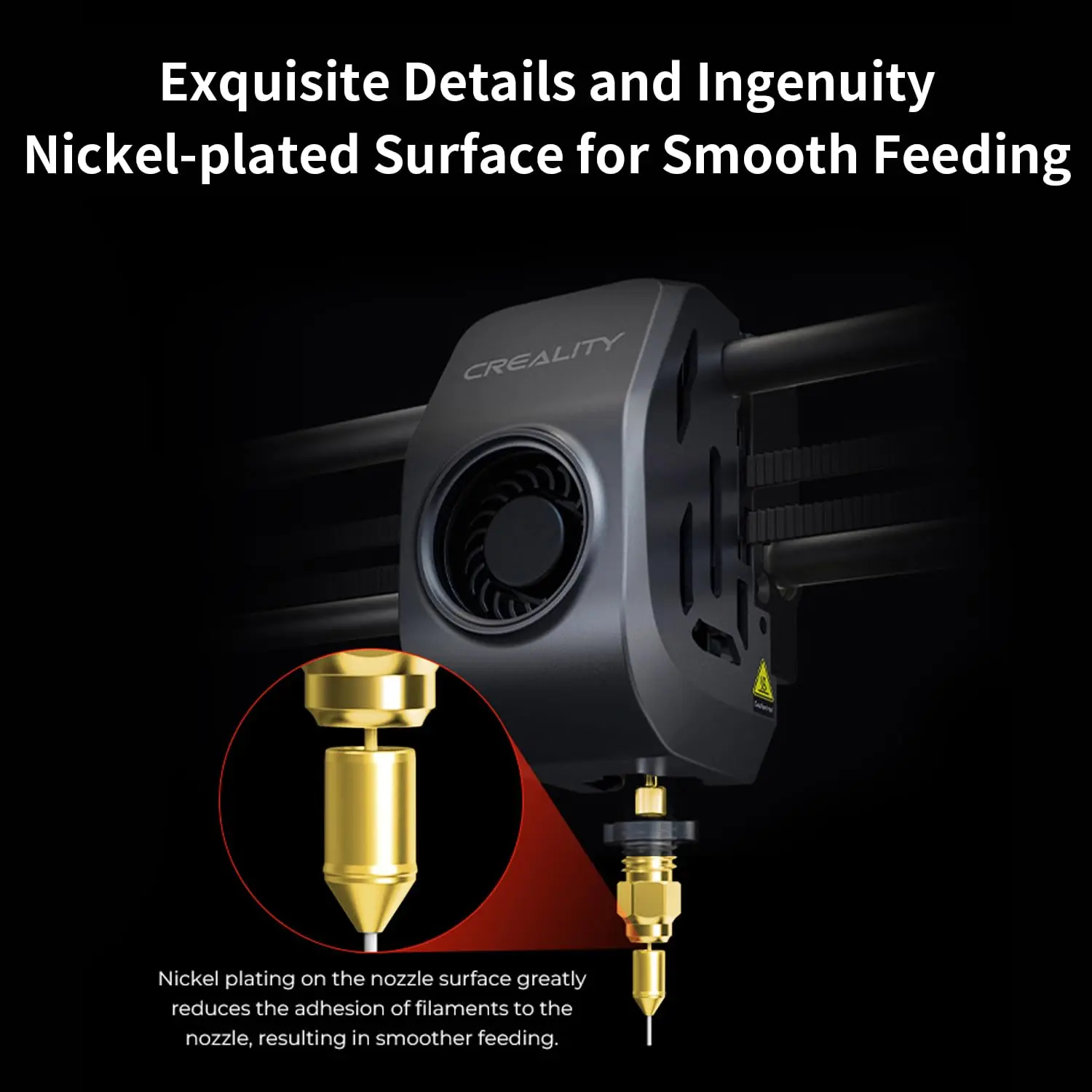 Creality K1 Max 깍지 키트 경화 강철 황동 노즐, K1/K1 Max/Ender-3 V3 KE 고속 3D 프린터용, 0.4mm 노즐 키트