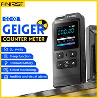 FNIRSI GC-02 Geiger Counter Nuclear Radiation Detector X-ray Beta Gamma Detector Dosimeter Y-ray β-ray Radioactive Tester 1