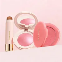 Rare Beauty Stick de Contouring 3D pour le Visage, Maquillage Lisse, Longue Tenue, Résistant à l'Eau, Fard à Joues Crème Effet Purée de Pommes de Terre, Fard à Joues Liquide 1