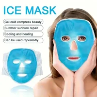 1pc Ice Mask, Beauty Sleeping Hot & Cold Mask, Cold Compress For Post-Operative Facial Edema, Comfort Eye Mask Ice Packs