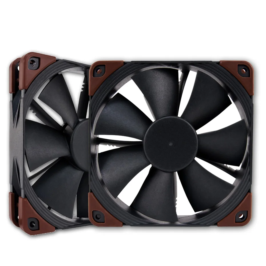 Фото Чехол для компьютера Noctua NF-F12 industrialPPC вентилятор тихий 120 мм ШИМ 12 В/24 в 2000/3000 об/мин 12 см вентилятор охлаждения процессора №3