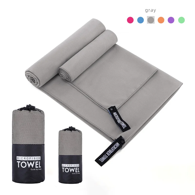 Super Absorbent Quick  Beach Towel Dry Microfiber Travel Towels Fast Drying Ultra Soft Compact Towel for Gym Swimming Beach 6