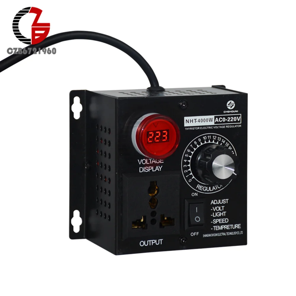 controlador de velocidade motor 4000w ue 01