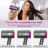 Sejoy High Speed Hair Dryer, 1800W Powerful Fast Blow Dryer, LED Display Negative Ion Hair Dryer Compact for Travel 6