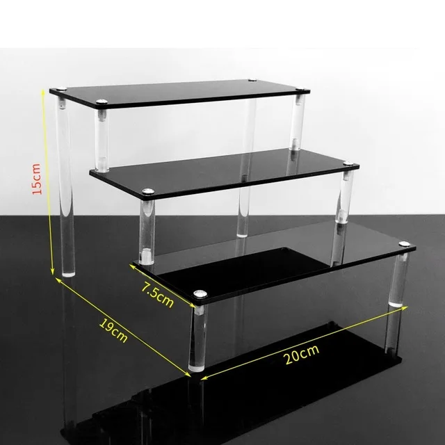 3tier 20x7.5cm black