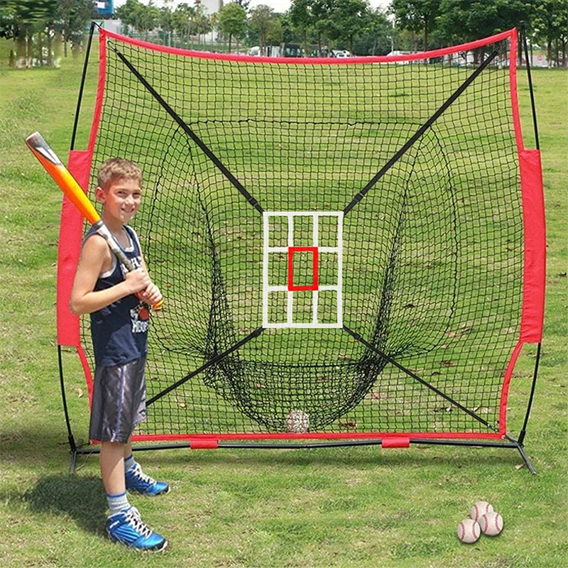 Baseball Practice Net Portable Hitting Pitching Batting Training Net Baseball Backstop Training For Hitting Pitching,baseball pitching trainer,baseball training equipment