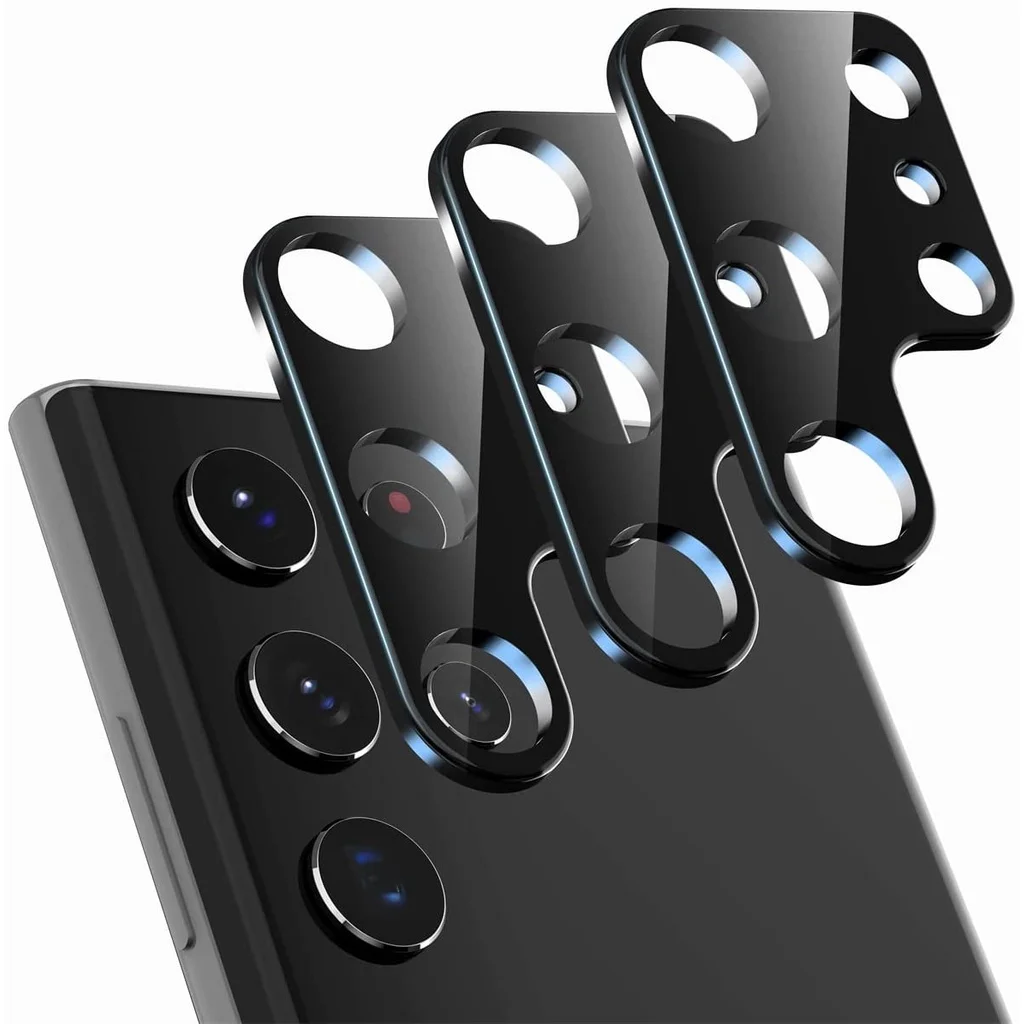 

3PCS Tempred Glass Camera Lens Protector For Samsung Galaxy S22 Ultra S22+ S22 Plus
