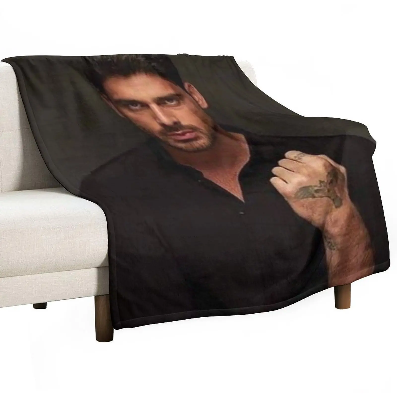 

Michele Morrone Throw Blanket Comforter Blanket Luxury Blanket anime