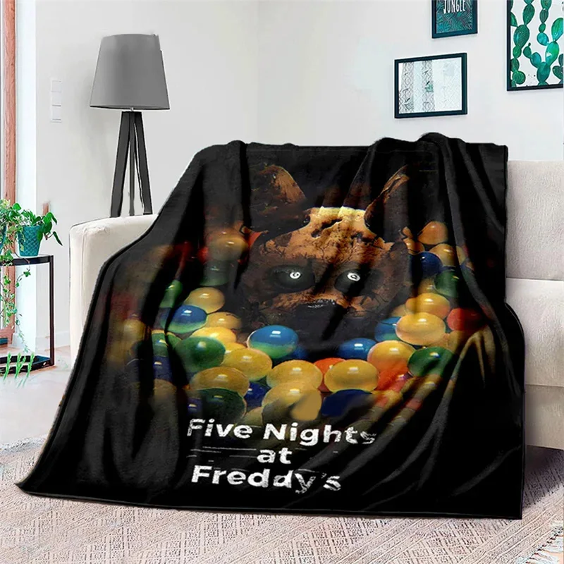 

Одеяло из фильма Фредди, мультяшное покрывало из мультфильма FNAF, декоративное покрывало для детской, спальни, гостиной, поклонников, подарок