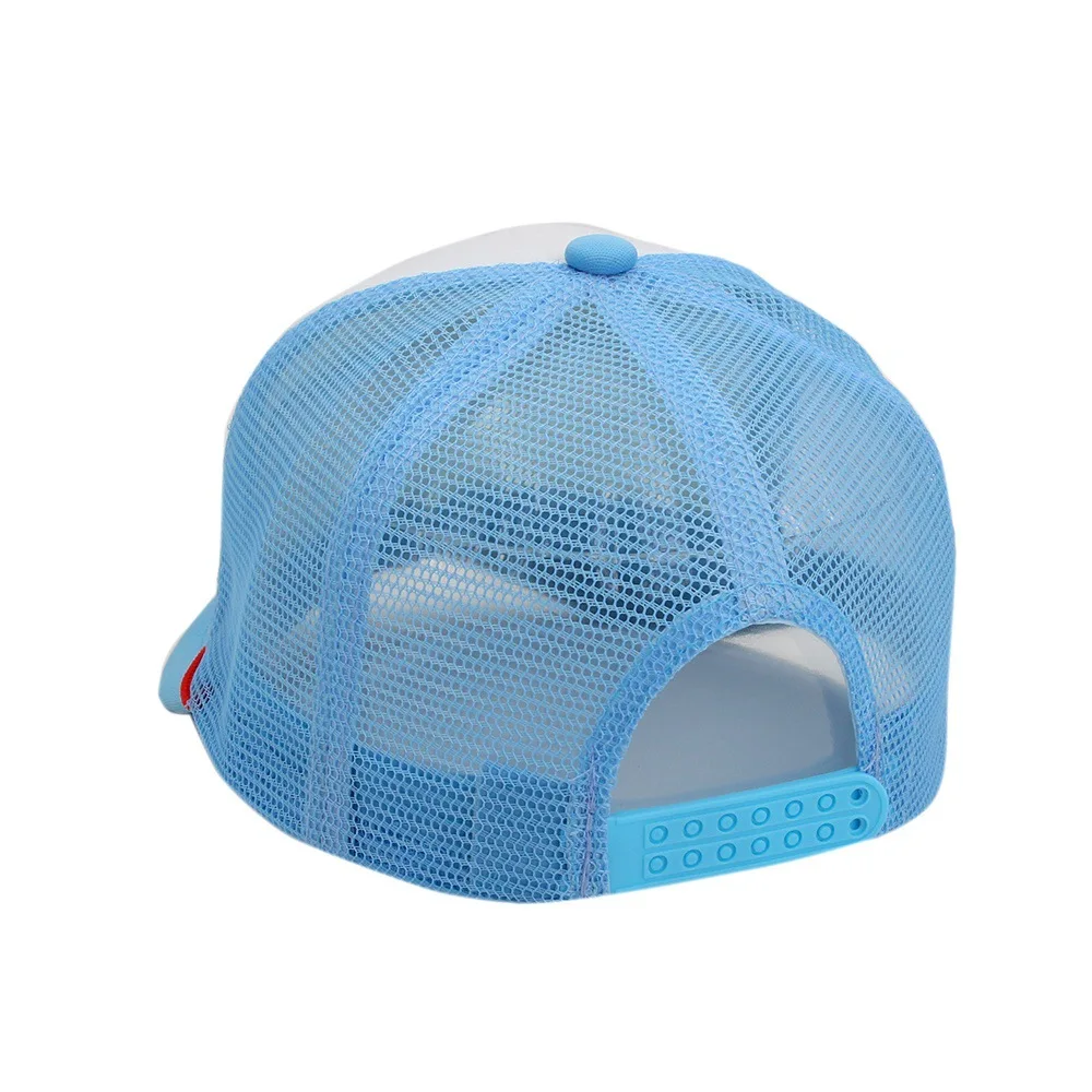 Stranger Things Season 4 Cosplay Hat Dustin Baseball Cap Retro Mesh Thinking Hats Adult Unisex Prop Accessories Adjustable